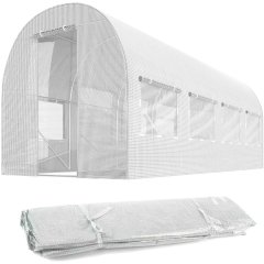 Folia na tunel Plonos 2x4,5 m (9 m²), biała 