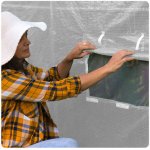 Folia na tunel Plonos 3x6 m (18 m²), biała