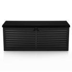 Skrzynia ogrodowa Plonos 390 litrów, czarna