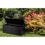 Skrzynia ogrodowa Plonos 390 litrów, czarna