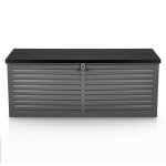 Skrzynia ogrodowa Plonos 390 litrów, szara