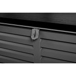 Skrzynia ogrodowa Plonos 390 litrów, szara