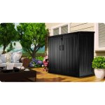 Skrzynia ogrodowa Plonos 775 litrów, czarna