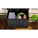 Skrzynia ogrodowa Plonos 775 litrów, czarna