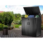 Skrzynia ogrodowa Plonos 775 litrów, czarna