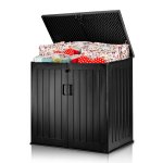 Skrzynia ogrodowa Plonos 775 litrów, czarna