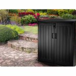 Skrzynia ogrodowa Plonos 775 litrów, czarna
