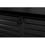 Skrzynia ogrodowa Plonos 390 litrów, czarna