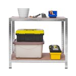 Regał magazynowy Plonos 174x80x40 cm, metalowy - składany