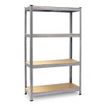 Regał magazynowy Plonos 174x80x40 cm, metalowy - składany