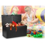 Skrzynia ogrodowa Plonos 270 litrów, czarna