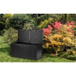 Skrzynia ogrodowa Plonos 270 litrów, czarna