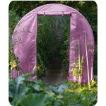 Tunel foliowy Plonos 2,5x4 m (10 m²), różowy - zestaw z akcesoriami