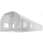 Tunel foliowy Plonos 3x6 m (18 m²), biały - zestaw z akcesoriami