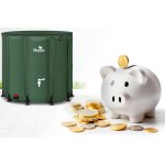 Zbiornik na deszczówkę Plonos 1000 l, zielony