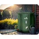 Zbiornik na deszczówkę Plonos 200 l, zielony