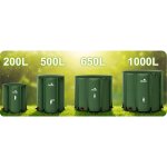 Zbiornik na deszczówkę Plonos 650 l, zielony