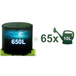 Zbiornik na deszczówkę Plonos 650 l, zielony