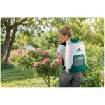 Opryskiwacz akumulatorowy z wózkiem Plonos PL-601, 18 l, biały