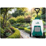 Opryskiwacz akumulatorowy z wózkiem Plonos PL-601, 18 l, biały