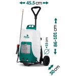 Opryskiwacz akumulatorowy z wózkiem Plonos PL-601, 18 l, biały
