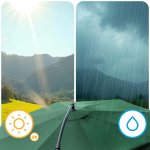 Parasol ogrodowy Plonos 6 profili, 180 g, 350 cm, zielony