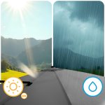 Parasol ogrodowy Plonos 8 profili, 210 g, 420 cm, szary