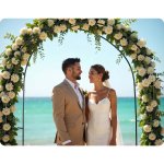 Pergola ogrodowa Plonos 240x140 cm, ciemnozielona