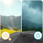 Parasol ogrodowy Plonos 6 profili, 160 g, 300 cm, szary