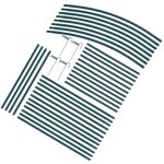 Pergola ogrodowa Plonos 240x140 cm, czarna