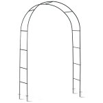 Pergola ogrodowa Plonos 240x140 cm, czarna