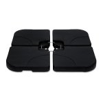 Podstawa do parasola ogrodowego Plonos 50x50 cm, czarna