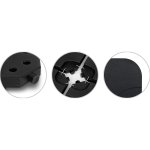 Podstawa do parasola ogrodowego Plonos 50x50 cm, czarna