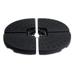 Podstawa do parasola ogrodowego Plonos 100x100 cm, czarna