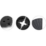 Podstawa do parasola ogrodowego Plonos 100x100 cm, czarna