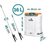 Opryskiwacz akumulatorowy Plonos PL-602, 16 l, biały