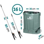 Opryskiwacz akumulatorowy Plonos PL-602, 16 l, zielony