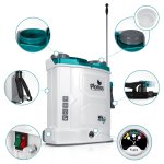 Opryskiwacz akumulatorowy Plonos PL-603, 16 l, biały