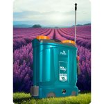 Opryskiwacz akumulatorowy Plonos PL-604, 16 l, turkusowy