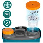 Opryskiwacz akumulatorowy Plonos PL-604, 16 l, turkusowy