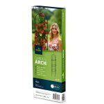 Pergola ogrodowa Plonos 200x40 cm, ciemnozielona