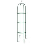 Pergola ogrodowa Plonos 200x40 cm, ciemnozielona