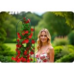 Pergola ogrodowa Plonos 200x40 cm, ciemnozielona