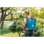 Opryskiwacz akumulatorowy Plonos PL-604, 16 l, turkusowy