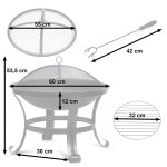 Palenisko ogrodowe 60 cm Berdsen BD-880