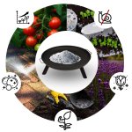 Palenisko ogrodowe z rusztem 60 cm Berdsen BD-881