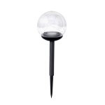 Lampka solarna przeźroczysta kula 4szt Ilumen LS-103