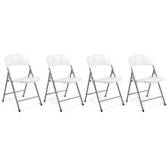 Krzesła ogrodowe składane cateringowe Sofotel PL-404 zestaw 4 szt