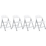 Krzesła ogrodowe składane cateringowe Sofotel PL-404 zestaw 4 szt