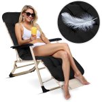 Leżak ogrodowy składany z poduszką Sofotel ChillWell